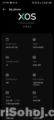 Infinix Hot 20i